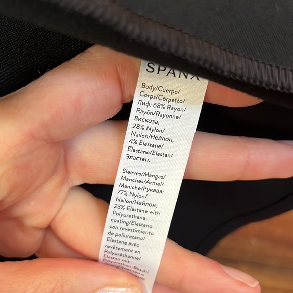 SPANX Black Waterfall Jacket - Picture 12 of 16